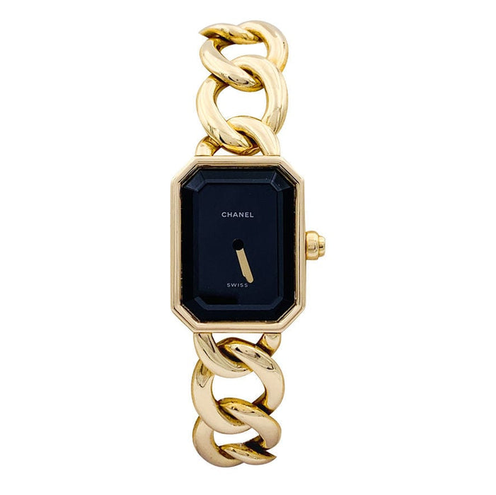 Montre Montre Chanel, "Première Chaîne", or jaune. 58 Facettes 33071