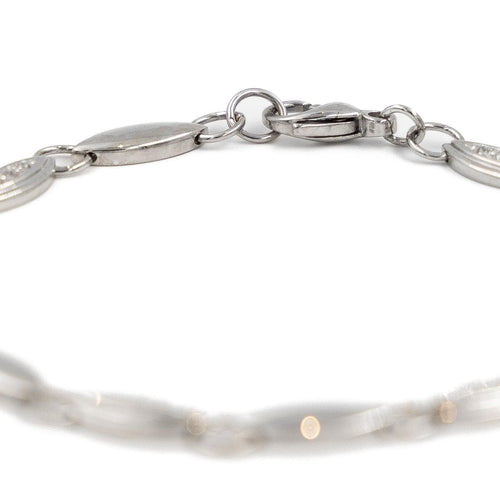 Bracelet Bracelet Or blanc Diamant 58 Facettes 1984321CN