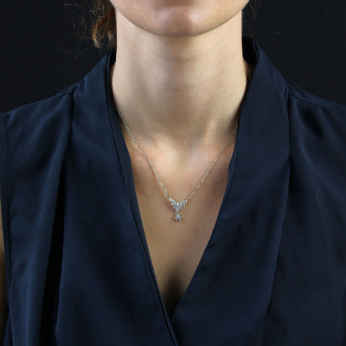 Pendentif Pendentif ancien diamants art déco 58 Facettes 23-287