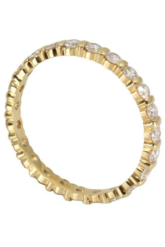 Bague 58 ALLIANCE MODERNE DIAMANTS 58 Facettes 048551