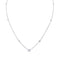 Collier Collier or blanc et diamants. 58 Facettes 32520