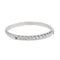 Bague 51 bague Alliance Or blanc Diamant 58 Facettes 2659054CN