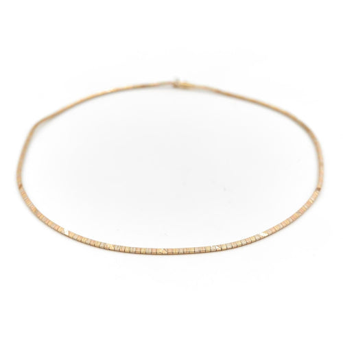 Collier Collier Ras de cou Or jaune 58 Facettes 1668006CN