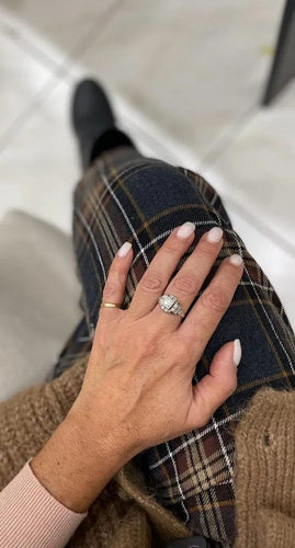 Bague 57 Bague Art déco Or Diamant 58 Facettes