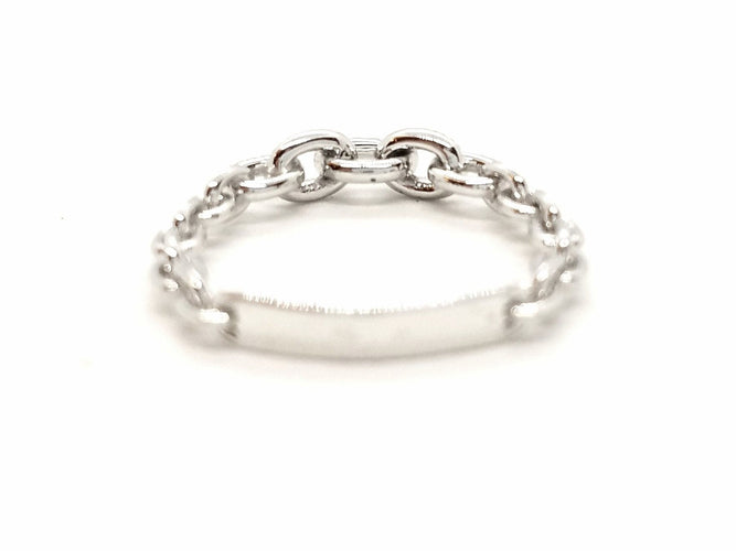 Bague 53 Bague Or blanc Diamant 58 Facettes 578804RV