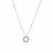 Collier COLLIER « RING » OR & DIAMANTS 58 Facettes BO/220041