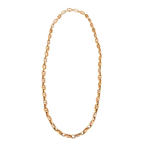 Collier CHAINE GRAIN DE CAFE TROIS ORS 58 Facettes BO/220114