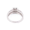 Bague Bague Mauboussin "Chance of Love" Or Blanc Diamants 58 Facettes