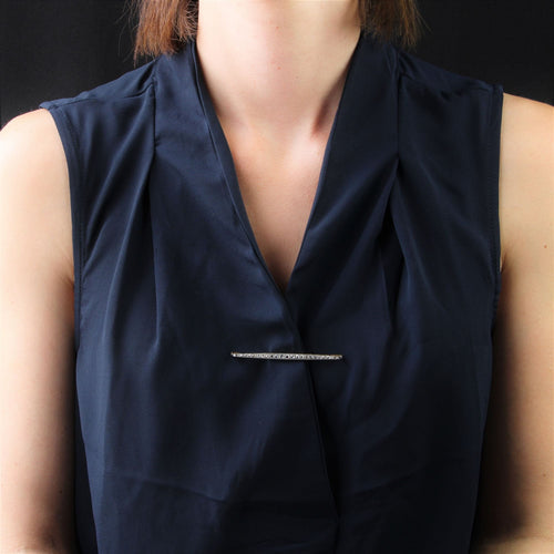 Broche Broche ancienne barrette diamants 58 Facettes 19-453