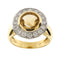 Bague 61 Bague citrine et diamants 58 Facettes 30269