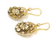 Boucles d'oreilles Dalmatian earrings, about 1830 58 Facettes