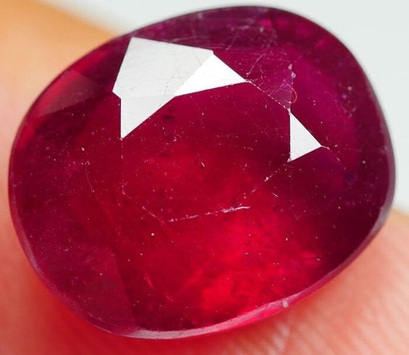 Gemstone Rubis 7cts 58 Facettes 334