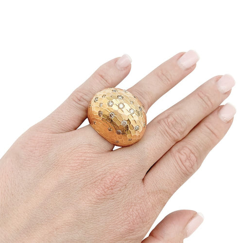 Bague 51 Bague Pomellato, "Duna", or rose. 58 Facettes 31431