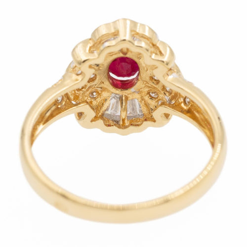 Bague 53 Bague Or jaune Rubis 58 Facettes 2309002CN