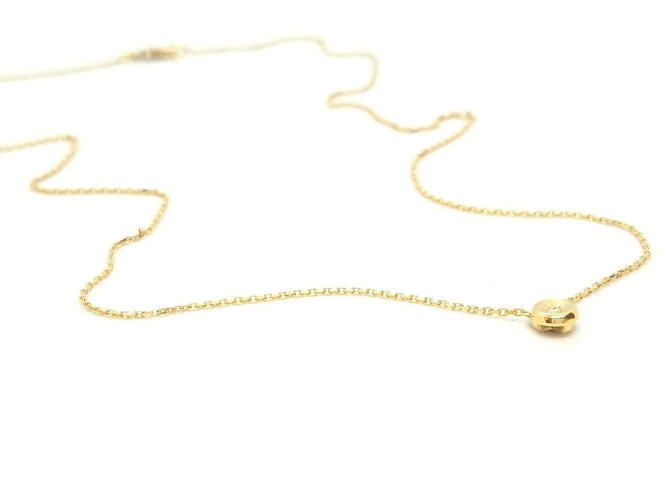 Collier Collier Or jaune Diamant 58 Facettes 579052RV