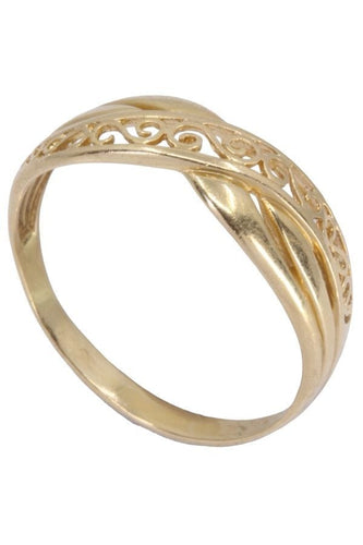 Bague BAGUE MODERNE FILIGRANE 58 Facettes 072641