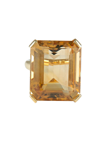 Bague 51 Bague Citrine 58 Facettes