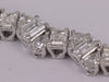 Bracelet Bracelet Tennis Diamants taille émeraude et poire 58 Facettes 3335
