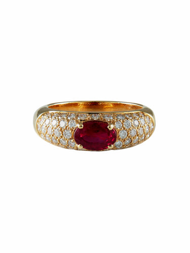 Bague Bague Boucheron Rubis 58 Facettes
