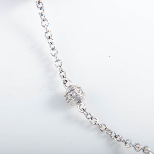 Collier SAUTOIR PERLES DE TAHITI ET DIAMANTS 58 Facettes LP 889