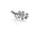 Broche Broche Vintage En Platine Avec Diamant 58 Facettes