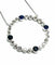 Pendentif Pendentif or blanc diamants, saphirs 58 Facettes
