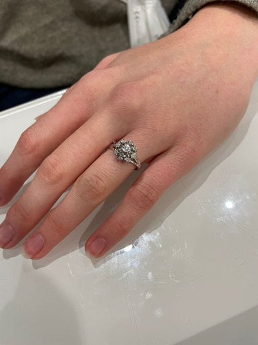 Bague BAGUE MARGUERITE DIAMANTS 58 Facettes 045181