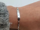 Bracelet Gourmette en Or Blanc 58 Facettes