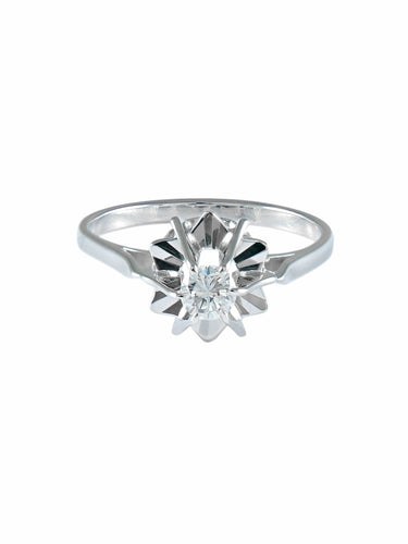 Bague 52 Bague Solitaire Diamant 58 Facettes