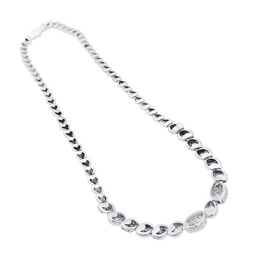 Collier Collier or blanc, diamants. 58 Facettes 32901