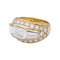 Bague 53 Bague jonc, or jaune, diamants. 58 Facettes 32988