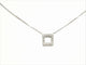 Collier Collier Or blanc Diamant 58 Facettes 579209RV
