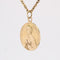 Pendentif Médaille Sainte Bernadette or jaune 58 Facettes CVP103