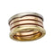 Bague 57 Bague Bulgari, "B.Zero1", trois ors. 58 Facettes 31253