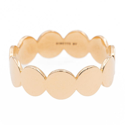 Bague 51 Ginette NY Bague Alliance Mini Ever Eternity Band Or rose 58 Facettes 2519513CN