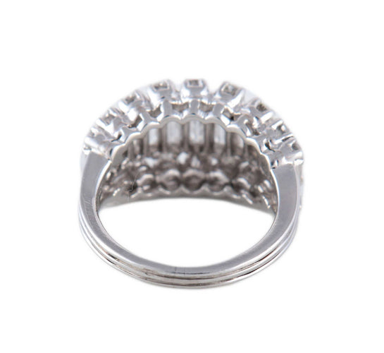 Bague BAGUES DIAMANTS BAGUETTES & PLATINE 58 Facettes BO/220145