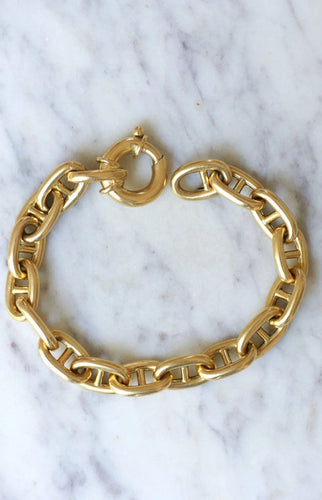 Bracelet Bracelet maille marine en or jaune 58 Facettes