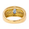 Bague 56 Bague Jonc Or jaune Saphir 58 Facettes 2275529CN