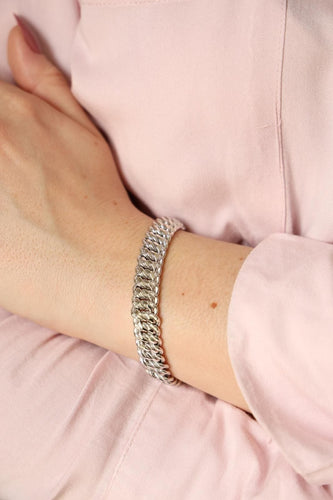 Bracelet Bracelet Maille américaine Or blanc 58 Facettes 2484050CN