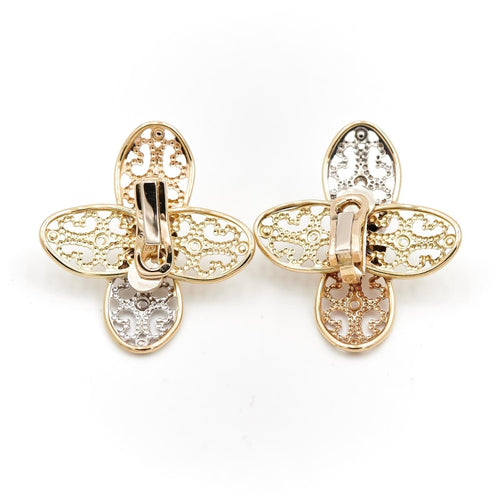 Boucles d'oreilles Boucles d'oreilles Clips Or rose 58 Facettes 1752736CN