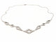 Collier Collier Or blanc Diamant 58 Facettes 578815RV