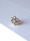 Bague Bague de fiançailles marguerite ancienne, or, argent et diamants 58 Facettes