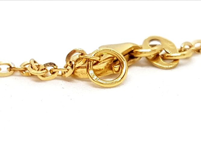 Bracelet Bracelet Grain de café Or jaune 58 Facettes 06449CD