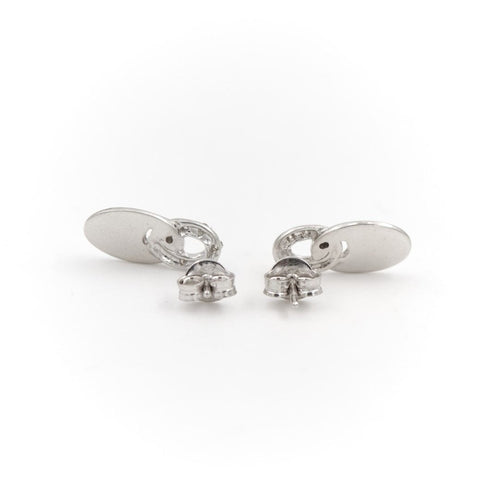 Boucles d'oreilles Boucles d'oreilles Puces Or blanc Diamant 58 Facettes 1641616CN