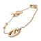 Bracelet Bracelet Hermès, "Frandole", or rose. 58 Facettes 32781