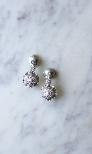Boucles d'oreilles Boucles d'oreilles chaton illusion diamants 58 Facettes