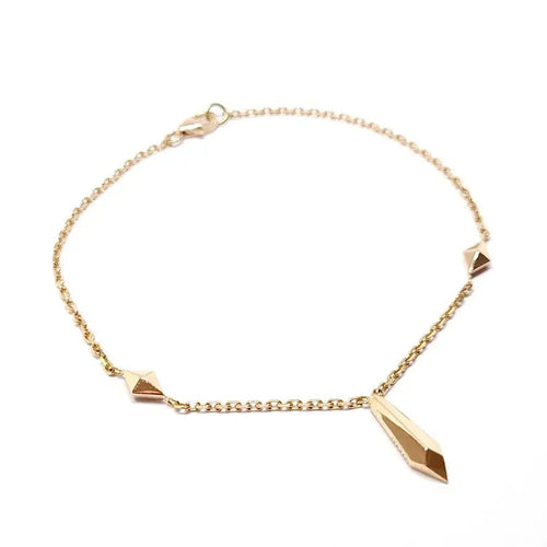 Bracelet Bracelet pampille or rose 58 Facettes