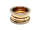 Bague 52 Bulgari Bague B.Zéro1 Or rose 58 Facettes 1244794CN