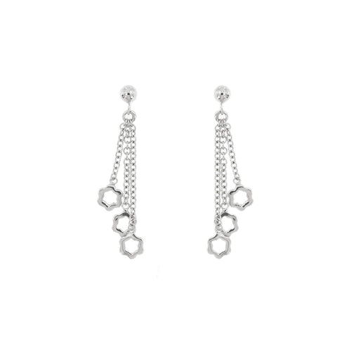 Boucles d'oreilles Boucles d'oreilles Fleurs 58 Facettes 30708