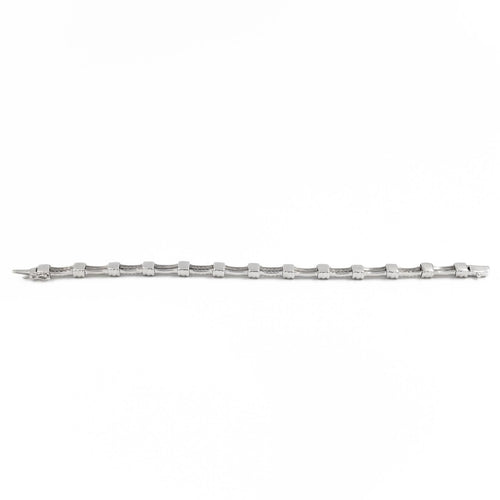 Bracelet Bracelet Or blanc Diamant 58 Facettes 1931130CN